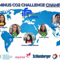 IFP School world champion of the Minus CO2 Student Challenge